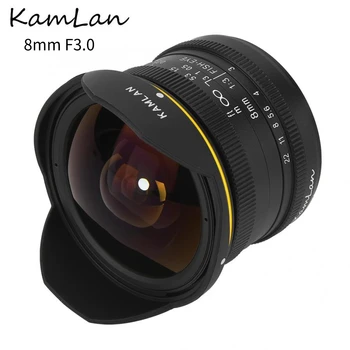 KamLan 8mm F3.0 APS-C Manual Fixed Focus Wide Angle Fisheye Lens for Fuji FX Mount/Sony E Mount/Canon EOS M Mount DSLR Cameras
KamLan 8mm F3.0 APS-C Manual Fixed Focus Wide Angle Fisheye Lens for Fuji FX Mount/Sony E Mount/Canon EOS M Mount DSLR Cameras