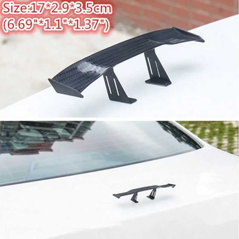 Car-styling 6.7inch Universal Car Tail Wing Carbon Cheap Spoiler Mini Auto Fiber Decoration car1020 Dropship Car Accessories
Car-styling 6.7inch Universal Car Tail Wing Carbon Cheap Spoiler Mini Auto Fiber Decoration car1020 Dropship Car Accessories