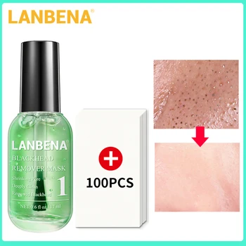 LANBENA Acne Treatment Blackhead Remover Mask Serum Deep Cleaning Oil-Control Shrink Pores Purifying Essence Smooth Skin Care
LANBENA Acne Treatment Blackhead Remover Mask Serum Deep Cleaning Oil-Control Shrink Pores Purifying Essence Smooth Skin Care