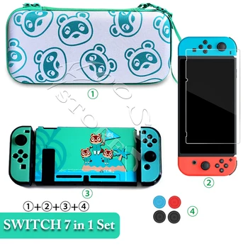Nintend Switch Accessories Kit Colorful Case Nitendo Console Animal Crossing Storage Bag Screen Protector for Nintendo Switch
Nintend Switch Accessories Kit Colorful Case Nitendo Console Animal Crossing Storage Bag Screen Protector for Nintendo Switch
