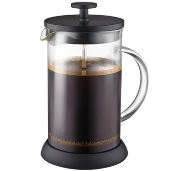 Soulhand French Press Coffee Maker Heat Resistant Glass Tea Maker with 1 Filter Sns Easy to Clean for Home, Office, Camping
Soulhand French Press Coffee Maker Heat Resistant Glass Tea Maker with 1 Filter Sns Easy to Clean for Home, Office, Camping