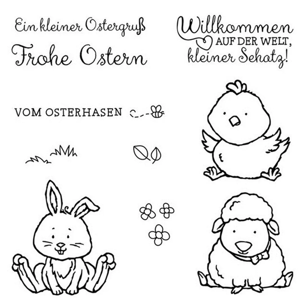 German Rabbit Sheep Duck Metal Cutting Dies and Stamps For DIY Scrapbook Cutting Die Paper Cards Embossed Decorative Craft Cut
German Rabbit Sheep Duck Metal Cutting Dies and Stamps For DIY Scrapbook Cutting Die Paper Cards Embossed Decorative Craft Cut