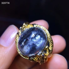 Genuine Natural Brookite Platinum Black Silver Rutilated Quartz Oval Ring 925 Silver 16.5/13.8mm Woman Men Lucky Stone AAAAA
Genuine Natural Brookite Platinum Black Silver Rutilated Quartz Oval Ring 925 Silver 16.5/13.8mm Woman Men Lucky Stone AAAAA