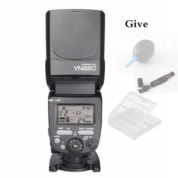 Yongnuo YN660 Flsh Speedlite GN66 2.4GHz Wireless HSS 1/8000s Master Speedlite for Canon Nikon Pentax Olympus Cameras
Yongnuo YN660 Flsh Speedlite GN66 2.4GHz Wireless HSS 1/8000s Master Speedlite for Canon Nikon Pentax Olympus Cameras