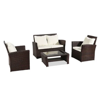 Outdoor Balcony Terrace 3-piece Rattan Mini Leisure Sofa Two Chairs a Table Set Model for Garden Courtyard
Outdoor Balcony Terrace 3-piece Rattan Mini Leisure Sofa Two Chairs a Table Set Model for Garden Courtyard