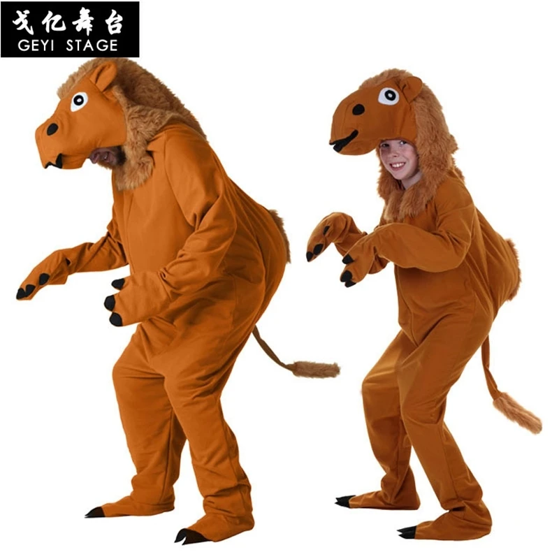 

Хэллоуин вечерние роль дромадер костюм верблюда Необычные костюмы аниме косплей комплекты te нарядное платье Карнавальный костюм для детей, для взрослых