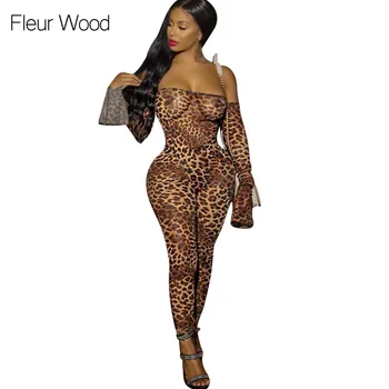 FLEUR WOOD Leopard Jumpsuit Wrapped Chest Sexy Women Jumpsuit Club Party Night Casual Print Plus Size Nightclub Women Clothing
FLEUR WOOD Leopard Jumpsuit Wrapped Chest Sexy Women Jumpsuit Club Party Night Casual Print Plus Size Nightclub Women Clothing