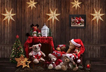Merry Christmas Tree star wood Baby Toys Gift Party Child Portrait Photo Background Photographic Backdrop Photocall
Merry Christmas Tree star wood Baby Toys Gift Party Child Portrait Photo Background Photographic Backdrop Photocall