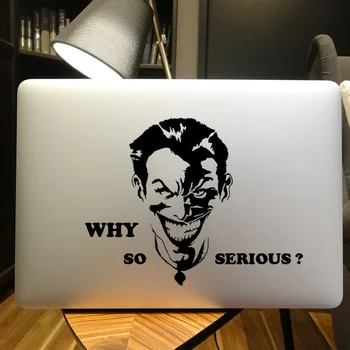 Joker Why So Serious Laptop Sticker for Macbook Decal Pro 16" Air Retina 11 12 13 14 15 inch HP Mac Book Batman Notebook Skin
Joker Why So Serious Laptop Sticker for Macbook Decal Pro 16" Air Retina 11 12 13 14 15 inch HP Mac Book Batman Notebook Skin
