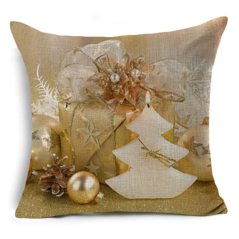 New Linen Christmas Printed Pillow Cover for Office Home Cushion Wholesale Can Be Customized to Map
New Linen Christmas Printed Pillow Cover for Office Home Cushion Wholesale Can Be Customized to Map