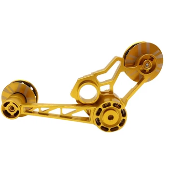 Ultralight Bicycle Rear Derailleur Tensioner 2/6 Speeds Aluminium Alloy Chain Tensioner for Brompton Gold
Ultralight Bicycle Rear Derailleur Tensioner 2/6 Speeds Aluminium Alloy Chain Tensioner for Brompton Gold