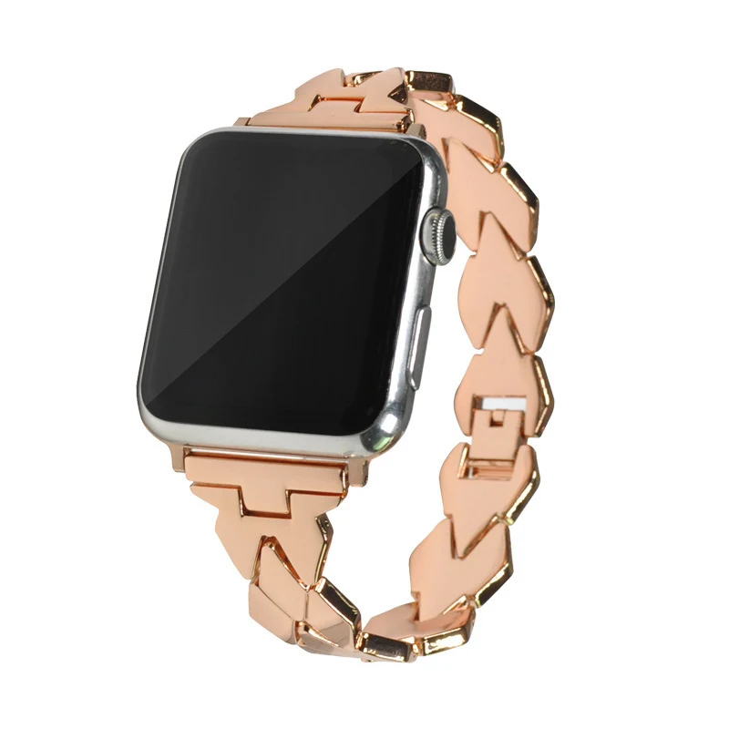 Браслет спортивный из нержавеющей стали для iWatch Series 1 2 3 4|Ремешки часов| |