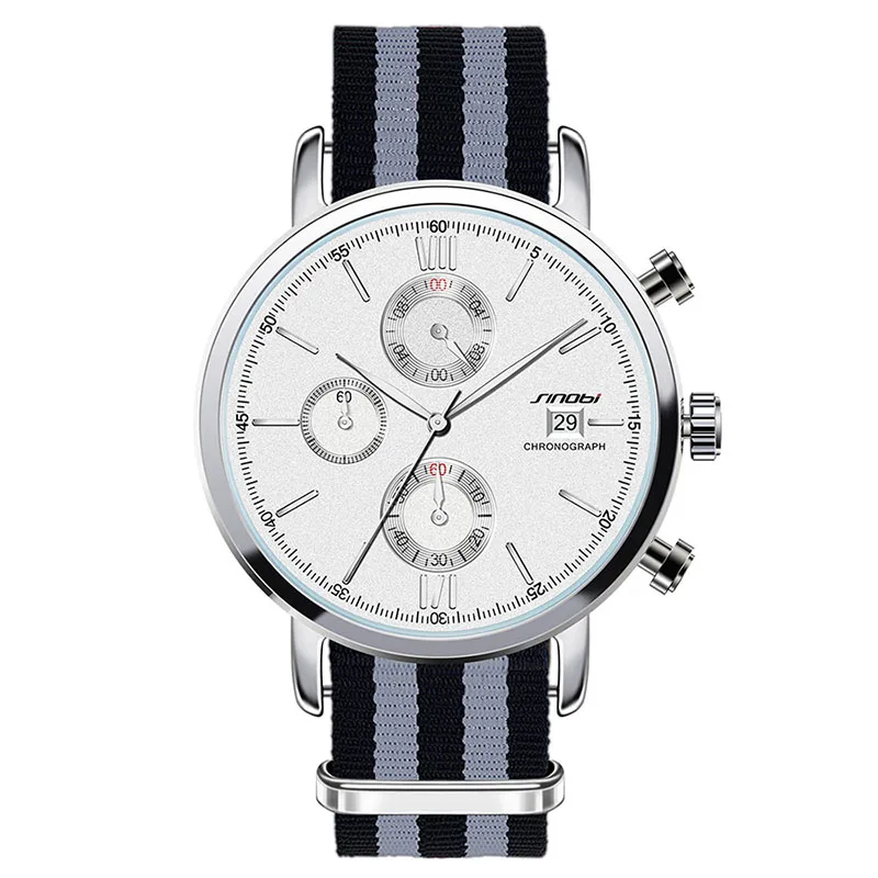 NewBrand Fashion Leisure Men Watch Luxury Nylon Watchband Multifunctional Waterproof Quartz Men Business Watch Relogio Masculino
NewBrand Fashion Leisure Men Watch Luxury Nylon Watchband Multifunctional Waterproof Quartz Men Business Watch Relogio Masculino