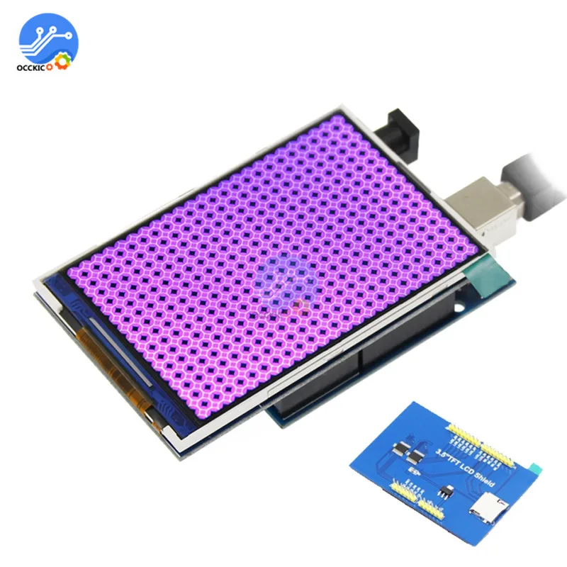 320X480 TFT LCD Screen Module 3.5 inch RGB Full Color Display ILI9486 Driver IC for Arduino UNO Mega2560 without Touch Screen
320X480 TFT LCD Screen Module 3.5 inch RGB Full Color Display ILI9486 Driver IC for Arduino UNO Mega2560 without Touch Screen