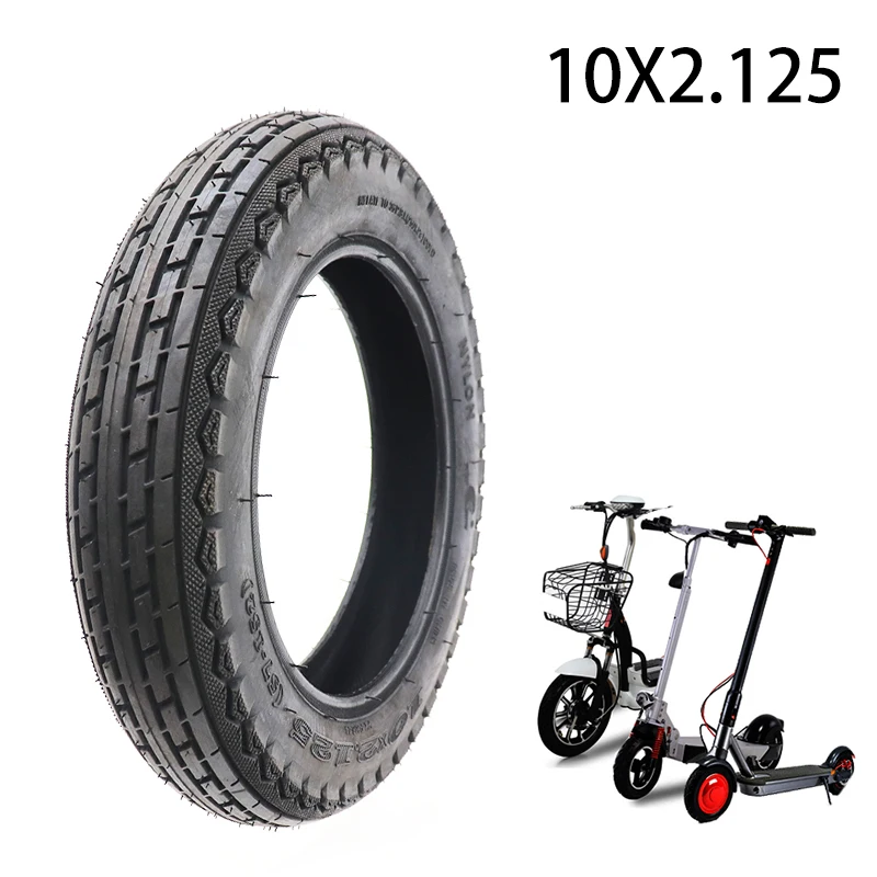 Electric Scooter Parts 10x2.125 Solid Tyre 10*2.125 Tubeless Tire 10 Inch Puncture Proof Tire 
Electric Scooter Parts 10x2.125 Solid Tyre 10*2.125 Tubeless Tire 10 Inch Puncture Proof Tire
