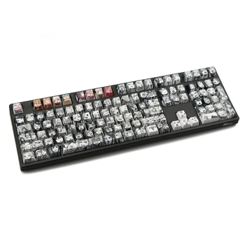 PBT 108 key Ahegao Keycap Dye Sublimation OEM Profile Japanese Anime Keycap for cherry Gateron Kailh switch Mechanical Keyboard
PBT 108 key Ahegao Keycap Dye Sublimation OEM Profile Japanese Anime Keycap for cherry Gateron Kailh switch Mechanical Keyboard