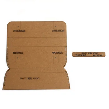 Leather Craft Personality Student Pencil Case Stationery Box Sewing Pattern Hard Kraft Paper and Acrylic DIY Template 19cm*7cm
Leather Craft Personality Student Pencil Case Stationery Box Sewing Pattern Hard Kraft Paper and Acrylic DIY Template 19cm*7cm