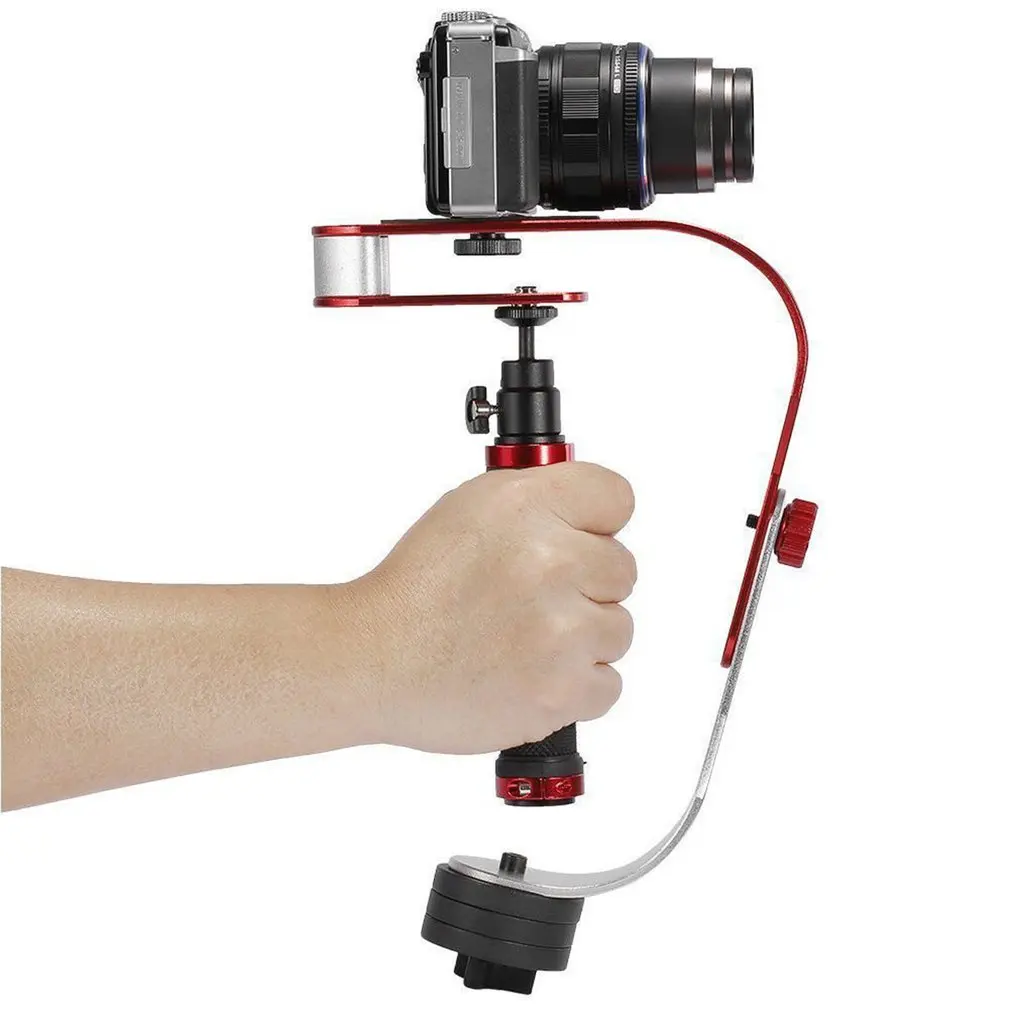 

Alloy Aluminum Mini Handheld Digital Camera Stabilizer Video Steadicam Mobile DSLR 5DII Motion DV Steadycam for Gopro