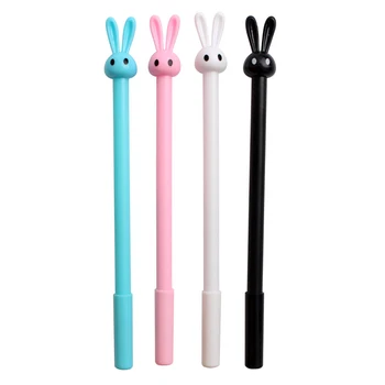 4Pcs/Lot New Cute Rabbit Gel Pen Writing Pens Stationery Caneta Material Escolar Office School Supplies Papelaria Learning Pens
4Pcs/Lot New Cute Rabbit Gel Pen Writing Pens Stationery Caneta Material Escolar Office School Supplies Papelaria Learning Pens