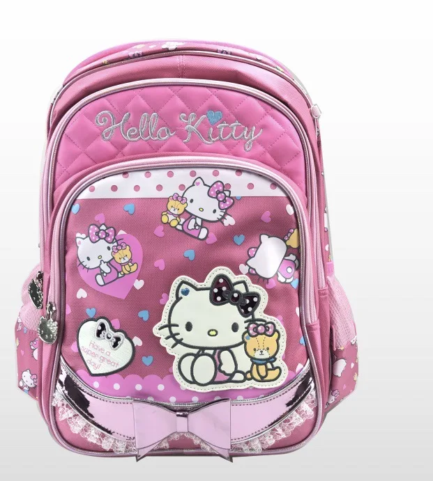 

Children Cartoon Bag Young STUDENT'S Only Backpack Brand Schoolbag Boutique Kitty Cat School Bag