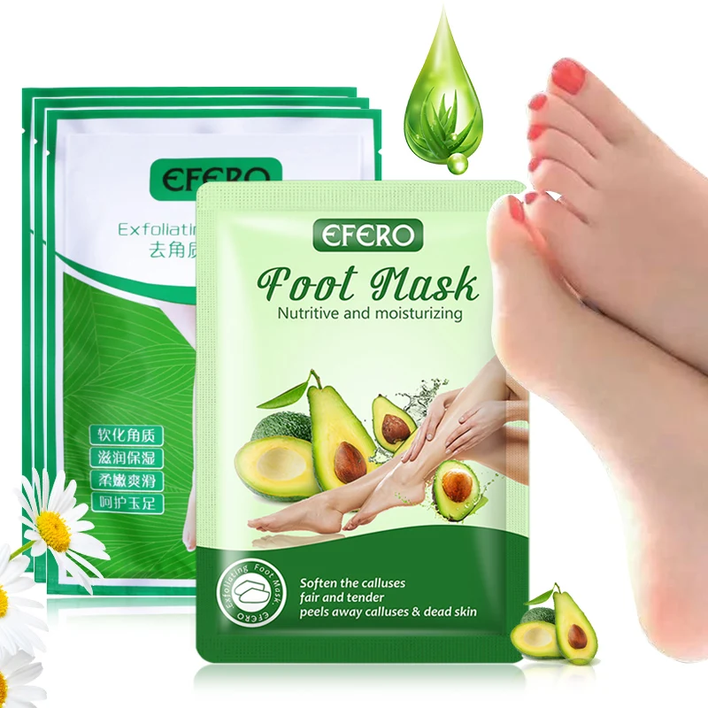 2pair=4PCS Foot Mask Exfoliating Feet Mask Feet Cream Moisturizing Smooth Calluses Foot Peeling Mask Spa Socks for Pedicure
2pair=4PCS Foot Mask Exfoliating Feet Mask Feet Cream Moisturizing Smooth Calluses Foot Peeling Mask Spa Socks for Pedicure