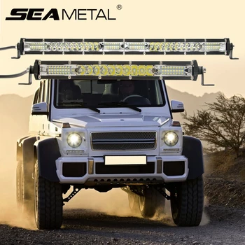 SEAMETAL Ultra-Slim Car Light Assembly 78W Combo Beams Fog Lights for 12V 24V Cars Led Work Light Bar for 4X4 Offroad ATV Truck
SEAMETAL Ultra-Slim Car Light Assembly 78W Combo Beams Fog Lights for 12V 24V Cars Led Work Light Bar for 4X4 Offroad ATV Truck