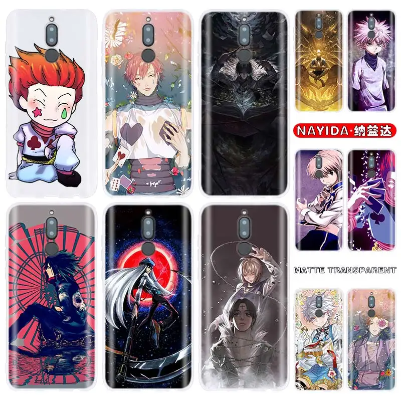 Модный чехол для телефона Huawei Mate 30 20 10 Lite Pro y7 y9 2019 NOVA 5 4 3 5T чехлы телефонов Hunter X Anime |