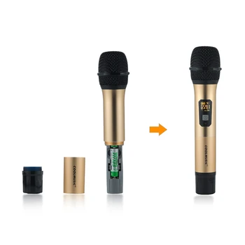 Hot New 10 Channels UHF Microphones Handheld with Mini Receiver Wireless Microphone System for Streaming Musical Instruments
Hot New 10 Channels UHF Microphones Handheld with Mini Receiver Wireless Microphone System for Streaming Musical Instruments