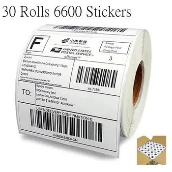 Dymo 4XL 1744907 Compatible - 4" x 6" Thermal Postage Shipping Labels 220 Direct Thermal Printer per Roll Amazon / eBay / Wish
Dymo 4XL 1744907 Compatible - 4" x 6" Thermal Postage Shipping Labels 220 Direct Thermal Printer per Roll Amazon / eBay / Wish