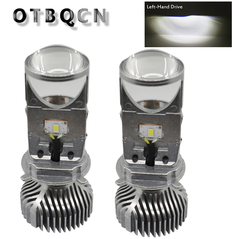 2 PCS Car Headlight H4 LED Mini Projector Lens Automobles Bulb 10000LM Conversion Kit Hi/Lo Beam Auto Fog Light 12V RHD LHD Lamp
2 PCS Car Headlight H4 LED Mini Projector Lens Automobles Bulb 10000LM Conversion Kit Hi/Lo Beam Auto Fog Light 12V RHD LHD Lamp