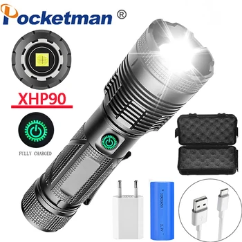New XHP90 Led flashlight 3mode long use shot Telescopic zoom flashlight torch lanterna as power bank use 26650 with pen holder
New XHP90 Led flashlight 3mode long use shot Telescopic zoom flashlight torch lanterna as power bank use 26650 with pen holder