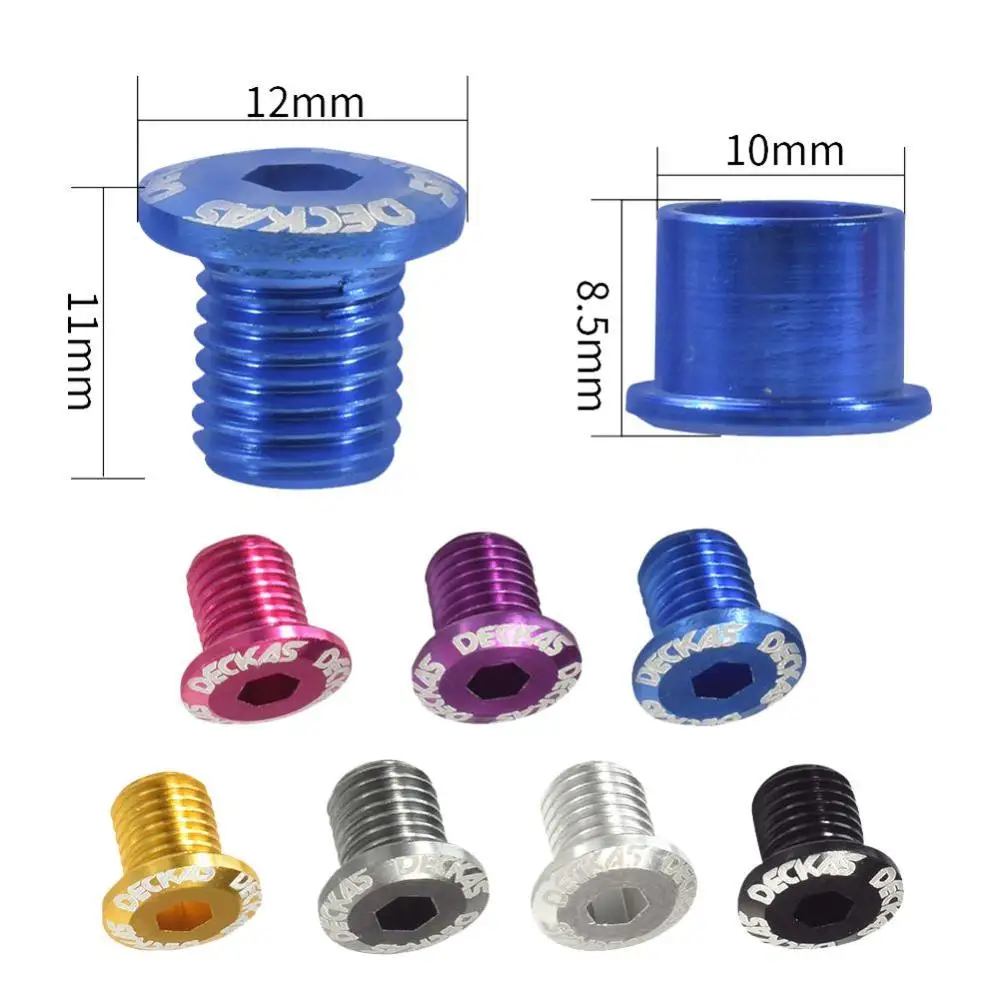 New M8 Aluminium Alloy Mountain Bicycle Used For Bicycle Parts And Crank Parts Sprocket Screw