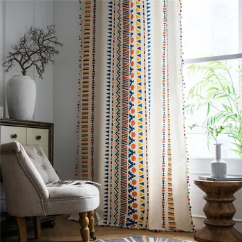 1pcs Cotton Linen Tassel Curtains Boho Colorful Ball Decorative Half Blackout for Kitchen Living Room Bedroom Decor
1pcs Cotton Linen Tassel Curtains Boho Colorful Ball Decorative Half Blackout for Kitchen Living Room Bedroom Decor