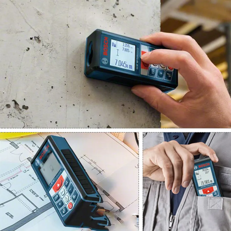 Bosch GLM80 Rangefinder Infrared Handheld Laser Range Finder Rechargeable 80 m Angle Measuring Instrument
Bosch GLM80 Rangefinder Infrared Handheld Laser Range Finder Rechargeable 80 m Angle Measuring Instrument
