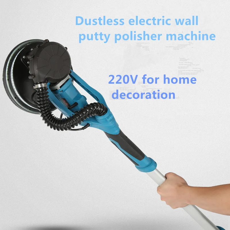 Dustless electric wall putty polisher machine Handheld 220V Metope grinding machine Putty polishing machine Wall polisher
Dustless electric wall putty polisher machine Handheld 220V Metope grinding machine Putty polishing machine Wall polisher