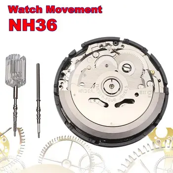 High Accuracy NH36 Mechanical Watch Movement Repair Replacement Accessories
High Accuracy NH36 Mechanical Watch Movement Repair Replacement Accessories