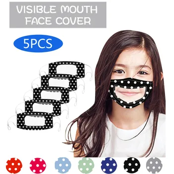 5PCS Kids Face Mask with Clear Vinyl Visible Smile Expression Lip Reading Mask Cloth Mask Mouth Caps Breathable Reusable Face M
5PCS Kids Face Mask with Clear Vinyl Visible Smile Expression Lip Reading Mask Cloth Mask Mouth Caps Breathable Reusable Face M