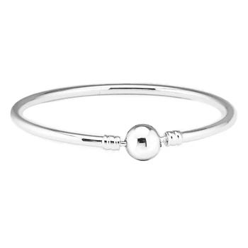 CKK Round Clasp Bangle Argent 925 Sterling Silver Femme Charm Bracelets Bangles for Women Fashion Jewelry pulseras mujer
CKK Round Clasp Bangle Argent 925 Sterling Silver Femme Charm Bracelets Bangles for Women Fashion Jewelry pulseras mujer