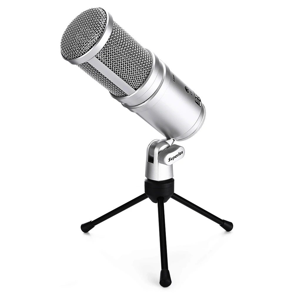 Microphones E205U USB Condenser Microphone Professional for Broadcasting and Recording with Table Stand As Gift
Microphones E205U USB Condenser Microphone Professional for Broadcasting and Recording with Table Stand As Gift