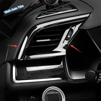Lapetus Auto Styling Front Side AC Air Conditioner Vent Outlet Frame Cover Trim Fit For Honda Civic 2016 - 2020 Carbon Fiber ABS 
Lapetus Auto Styling Front Side AC Air Conditioner Vent Outlet Frame Cover Trim Fit For Honda Civic 2016 - 2020 Carbon Fiber ABS