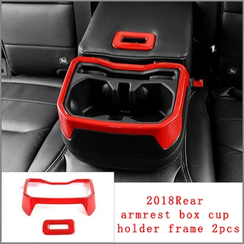 For Jeep Wrangler 18-20 red Rear armrest box cup holder frame chrome molding trim 2pcs
For Jeep Wrangler 18-20 red Rear armrest box cup holder frame chrome molding trim 2pcs