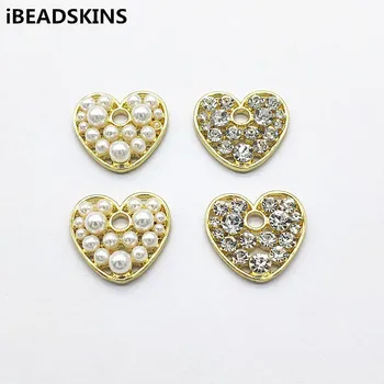 New arrival! 21x22mm 50pcs Rhinestone/Imitation Pearl Heart charm for Hand Made Earrings DIY parts,Jewelry making Findings
New arrival! 21x22mm 50pcs Rhinestone/Imitation Pearl Heart charm for Hand Made Earrings DIY parts,Jewelry making Findings