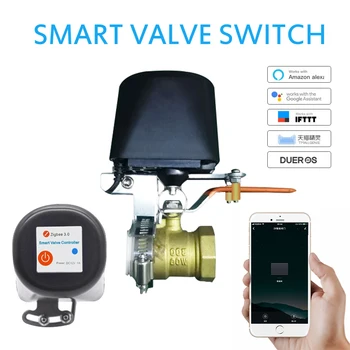 Smart Home Tuya Zigbee Valve Smart Water/Gas Valve Automation Control Work With Alexa Google Assistant IFTTT Dropshipping
Smart Home Tuya Zigbee Valve Smart Water/Gas Valve Automation Control Work With Alexa Google Assistant IFTTT Dropshipping