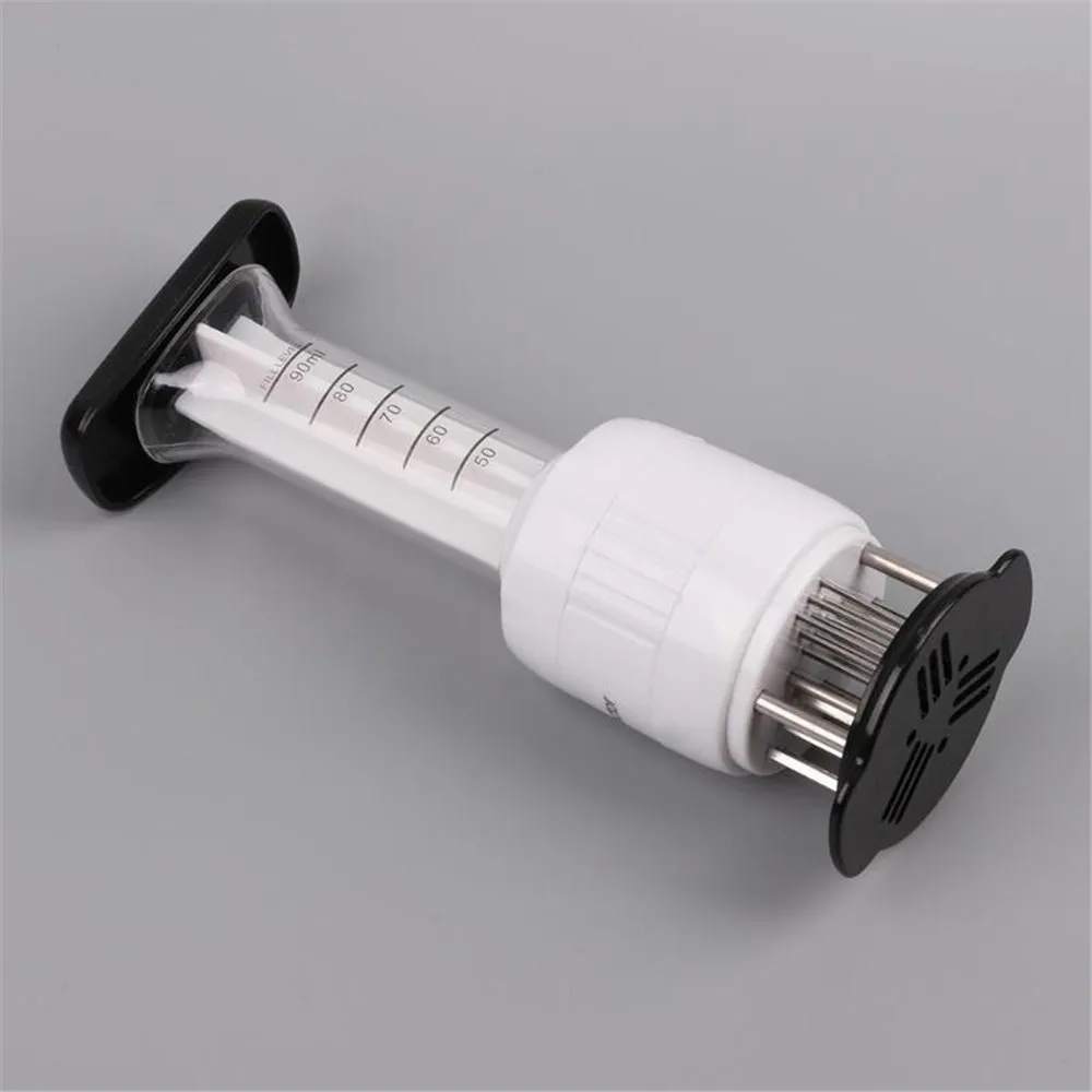 Stainless Steel Marinade Injector Flavor Syringe Needles BBQ Meat Tenderizer Kitchen Gadget Kitchenware
Stainless Steel Marinade Injector Flavor Syringe Needles BBQ Meat Tenderizer Kitchen Gadget Kitchenware