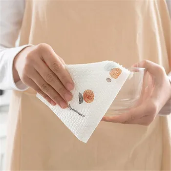 Nordic Kitchen Dishwashing Paper Towels Torn Off Disposable Rags Absorbent And Oil-absorbing Wet And Dry Dual-use Kitchen Paper
Nordic Kitchen Dishwashing Paper Towels Torn Off Disposable Rags Absorbent And Oil-absorbing Wet And Dry Dual-use Kitchen Paper