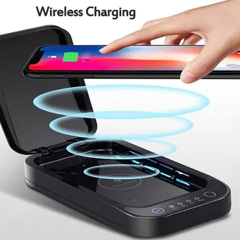 Multifunctional Uv Sterilizer Wireless Phone Charger Aroma Diffuser For Mask Disinfect Bacterial Baby Sterilization Box
Multifunctional Uv Sterilizer Wireless Phone Charger Aroma Diffuser For Mask Disinfect Bacterial Baby Sterilization Box
