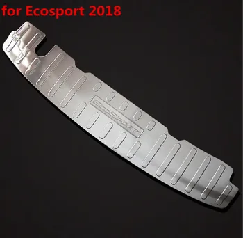 Car styling Stainless Steel Rear Bumper Protector Sill Trunk Tread Plate Trim for Ford Ecosport 2018 
Car styling Stainless Steel Rear Bumper Protector Sill Trunk Tread Plate Trim for Ford Ecosport 2018