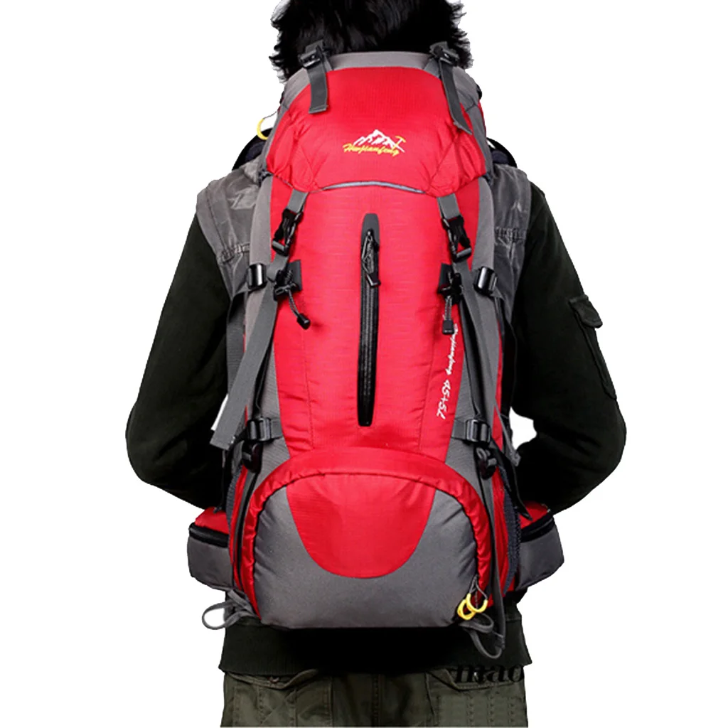 50L Waterproof Internal Frame Backpack Backpacking Climbing Camping Travel Packs Travel Rucksack Outdoor Sports Bags 50L Waterproof Internal Frame Backpack Backpacking Climbing Camping Travel Packs Travel Rucksack Outdoor Sports Bags