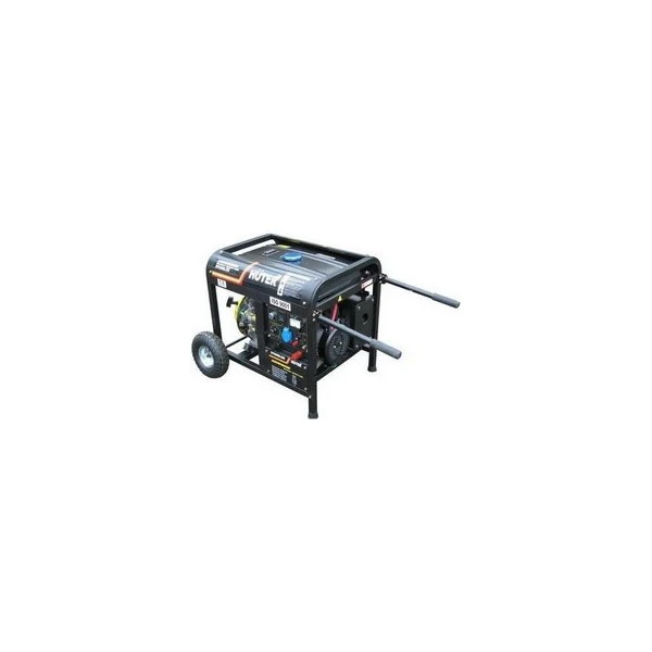 Электрический генератор и электростанция Huter DY 6500 LXW с колёсами акуумулятором |