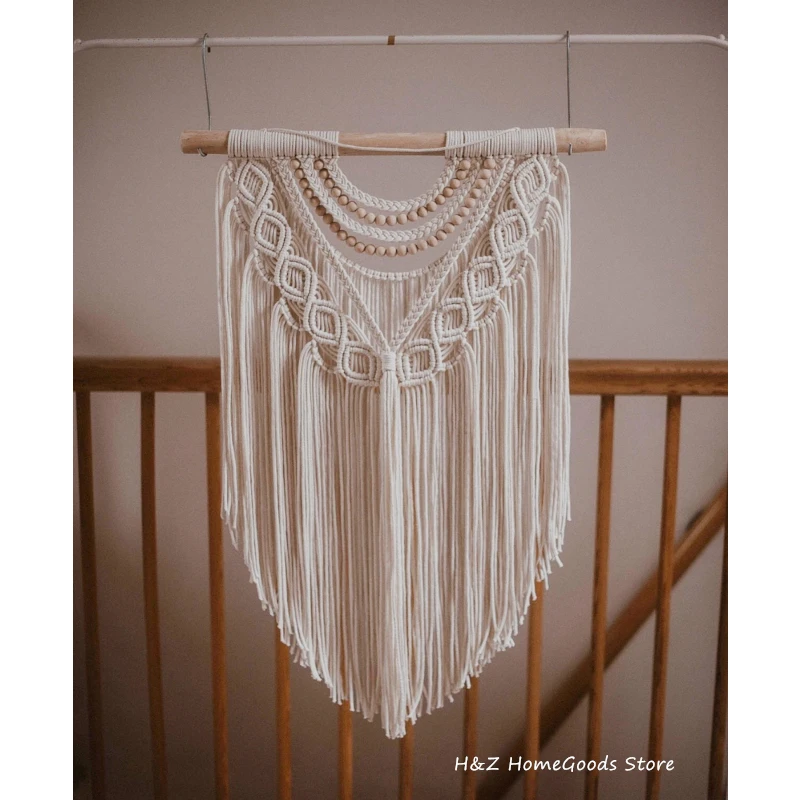 Graceful Harmony Elegant Macrame Wall Ornament 3 H4f77dc93fe3a4684b856193b90b260f30